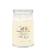 Yankee Candle Candela Profumata Signature grande Soft Wool & Amber 