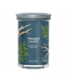 Yankee Candle Candela Profumata Signature Tumbler grande Bayside Cedar