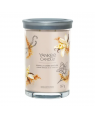 Yankee Candle Candela Profumata Signature Tumbler grande Vanilla Crème Brûlée
