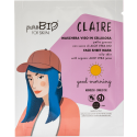 Maschera Viso in Cellulosa Pelle Grassa Good Morning - Claire - Purobio Cosmetics 