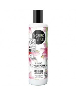 Organic Shop Balsamo Capelli Colorati Water Lily e Amaranth | Bioeco-shop.it