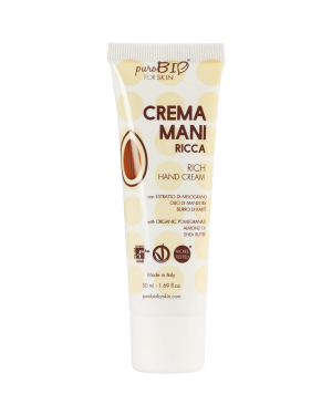 Purobio Cosmetics Crema Mani Ricca 