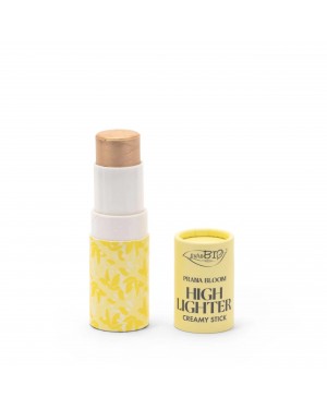 Highlighter Creamy stick 01 Sunrise Aura -Prana Bloom- Purobio Cosmetics 