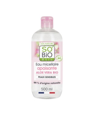 So'Bio ètic - Hydra Aloe - Acqua Micellare Lenitiva "Pelle Sensibile"