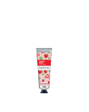 Bioearth Crema Mani Fragola & Aloe - Family
