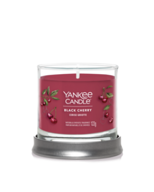 Yankee Candle Candela Profumata Signature Tumbler Small - Black Cherry
