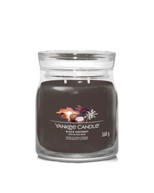 Candela Profumata Media Signature - Black Cococnut - Yankee Candle