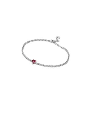 Verame' Bracciale Tennis Clara Rosso