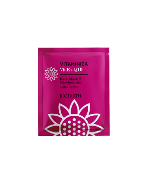 Maschera Viso Vit E + Q10 - Vitaminica - Bioearth