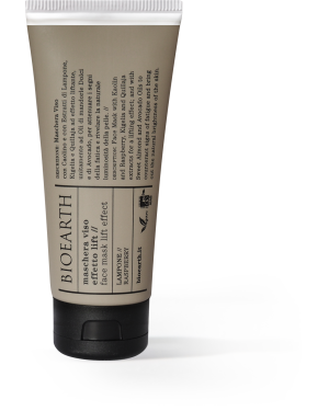 Maschera Viso Effetto Lift Lampone - Bioearth