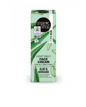 Organic Shop Crema Viso Lenitiva Aloe e Avocado