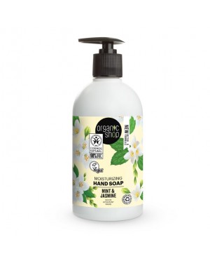 Organic Shop Sapone Mani Idratante Menta e Gelsomino