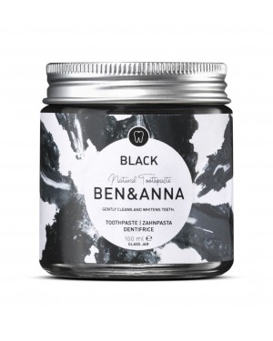 Pasta Dentifricia Black al Carbone Attivo - Ben&Anna