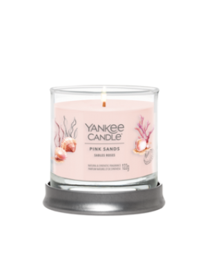 Yankee Candle Candela Profumata Signature Tumbler Small - Pink Sand 