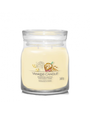 Candela Profumata Media Signature - Banoffee Waffle - Yankee Candle