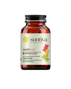Suntiva - SunBear - gommose CBD |