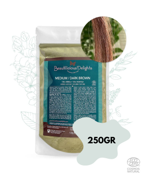 Beautilicious Delights Medium Dark Brown 250 | Bioeco-shop.it