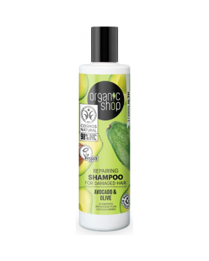 Organic Shop Shampoo Riparatore - Avocado & Olive 