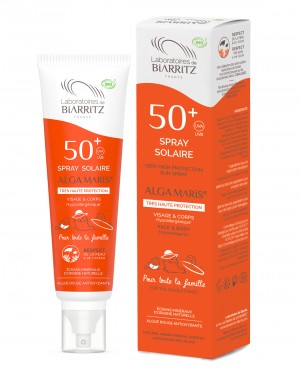 Alga Maris Spray Solare Bio SPF 50+ - Formato Famiglia