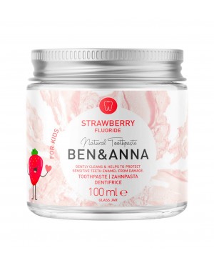 Ben & Anna Pasta Dentifricia Strawberry per Bambini