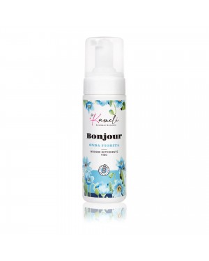 Kamelì Mousse Detergente Viso Bonjour Onda Fiorita | Bioeco-shop.it