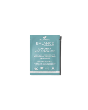 Namur Cosmetics - Balance- maschera viso e decolletè monodose