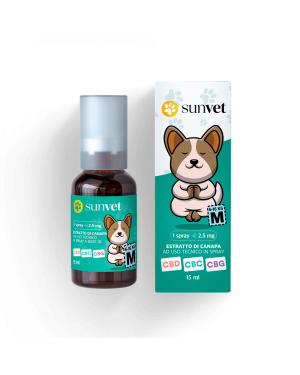 Suntiva- SunVet taglia M- Spray benessere animale
