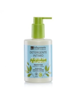 La Saponaria Detergente Intimo protettivo Tè verde e Ialuronico| Bioeco-shop.it