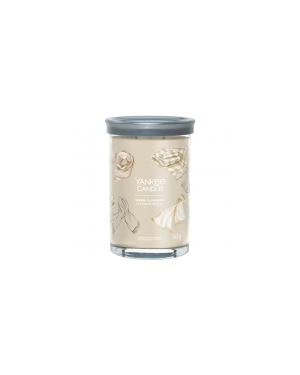 Yankee Candle Candela Profumata Signature Tumbler grande Warm Cashmere 