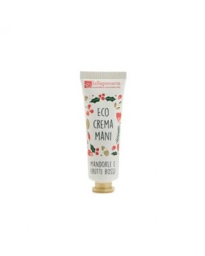 La Saponaria Crema Mani Mandorle e Frutti Rossi