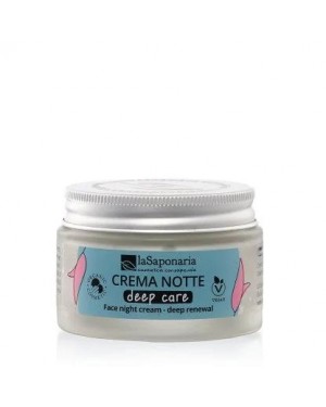 La Saponaria- Crema Viso notte Deep Care | Bioeco-shop.it