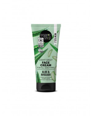 Organic Shop Crema Viso Lenitiva Aloe e Avocado