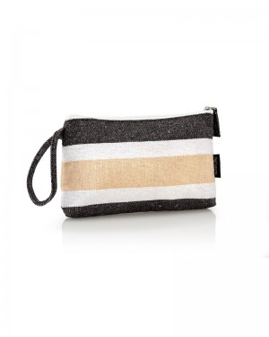 Essere- Pochette Guy Laroche - Nero/sabbia | Bioeco-shop.it