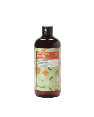 Bioearth Shampoo doccia fiori d'arancio e bergamotto