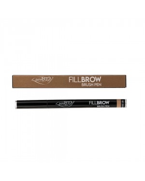 Purobio Cosmetics FillBrow Penna per Sopracciglia - Biondo Naturale