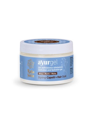 Rasayana Gel Capelli per Styling Definizione e Idratazione - Ayurgel 